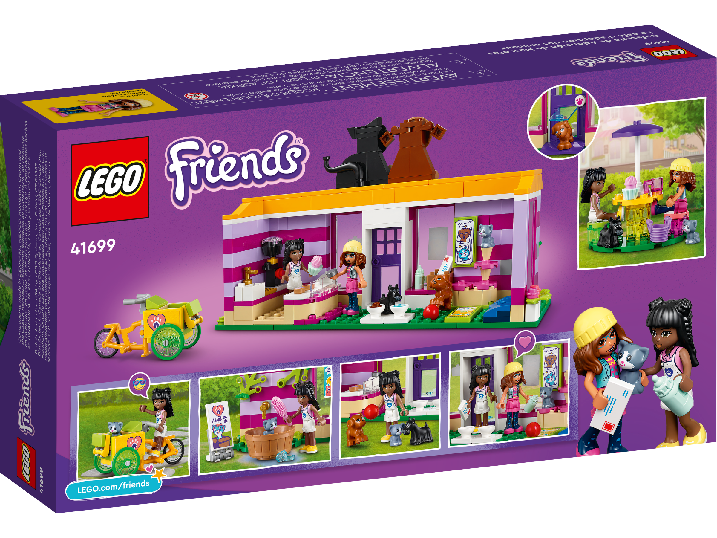 Pet Adoption Café 41699 | Friends | Buy online at the Official LEGO® Shop US