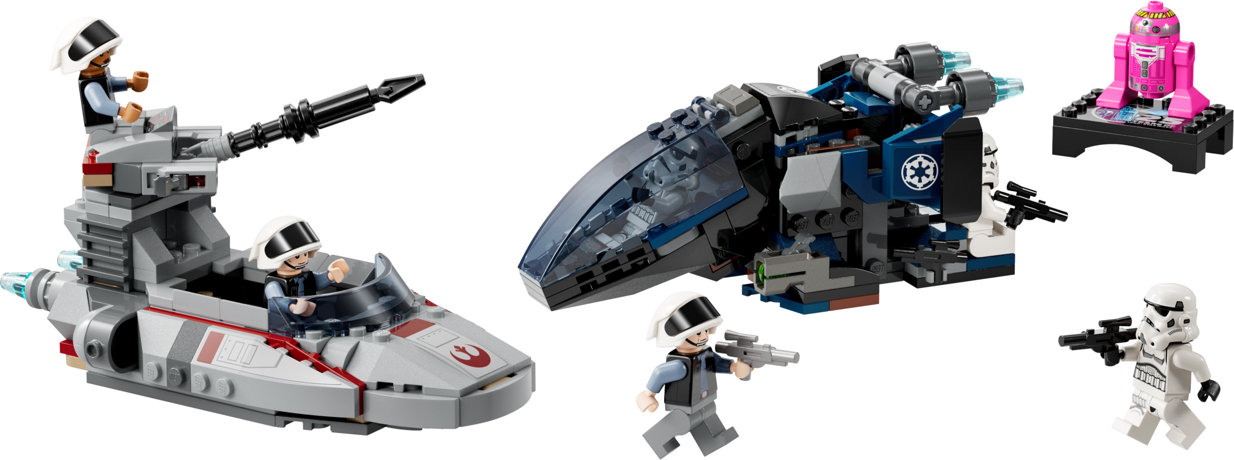 Imperial Dropship vs. Rebel Scout Speeder 40755 Star Wars Buy online at the Official LEGO Shop US