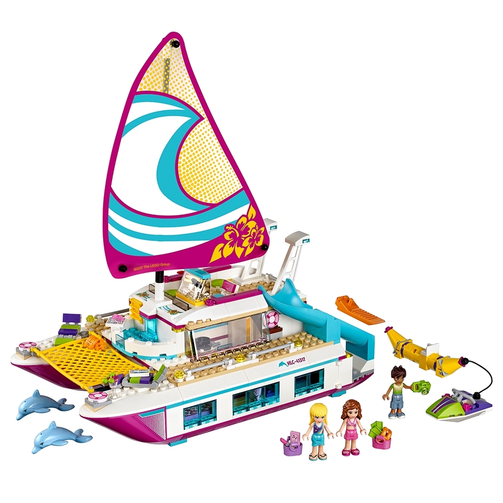 lego friends yacht set