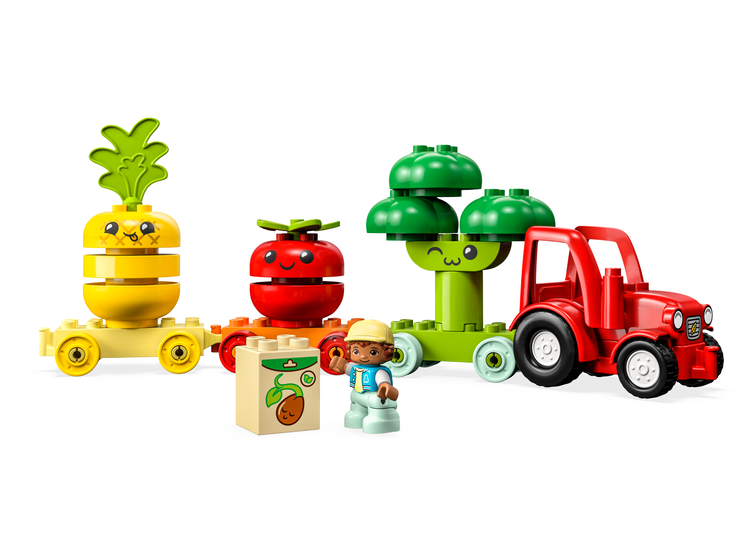 Fruit and Tractor 10982 | DUPLO® | Buy online at the Official LEGO® US