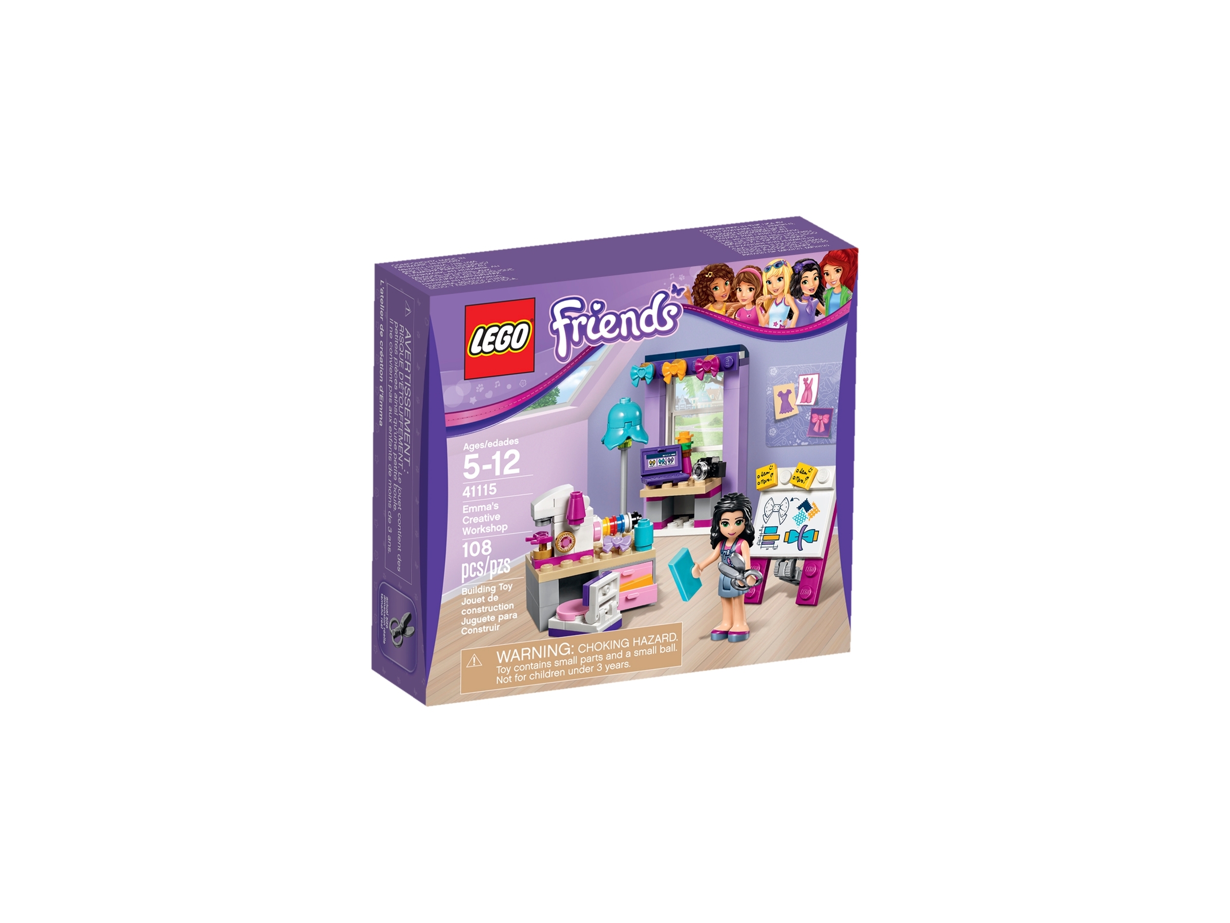 Emma's Creative Workshop 41115 | Friends Buy online at Official LEGO® Shop US