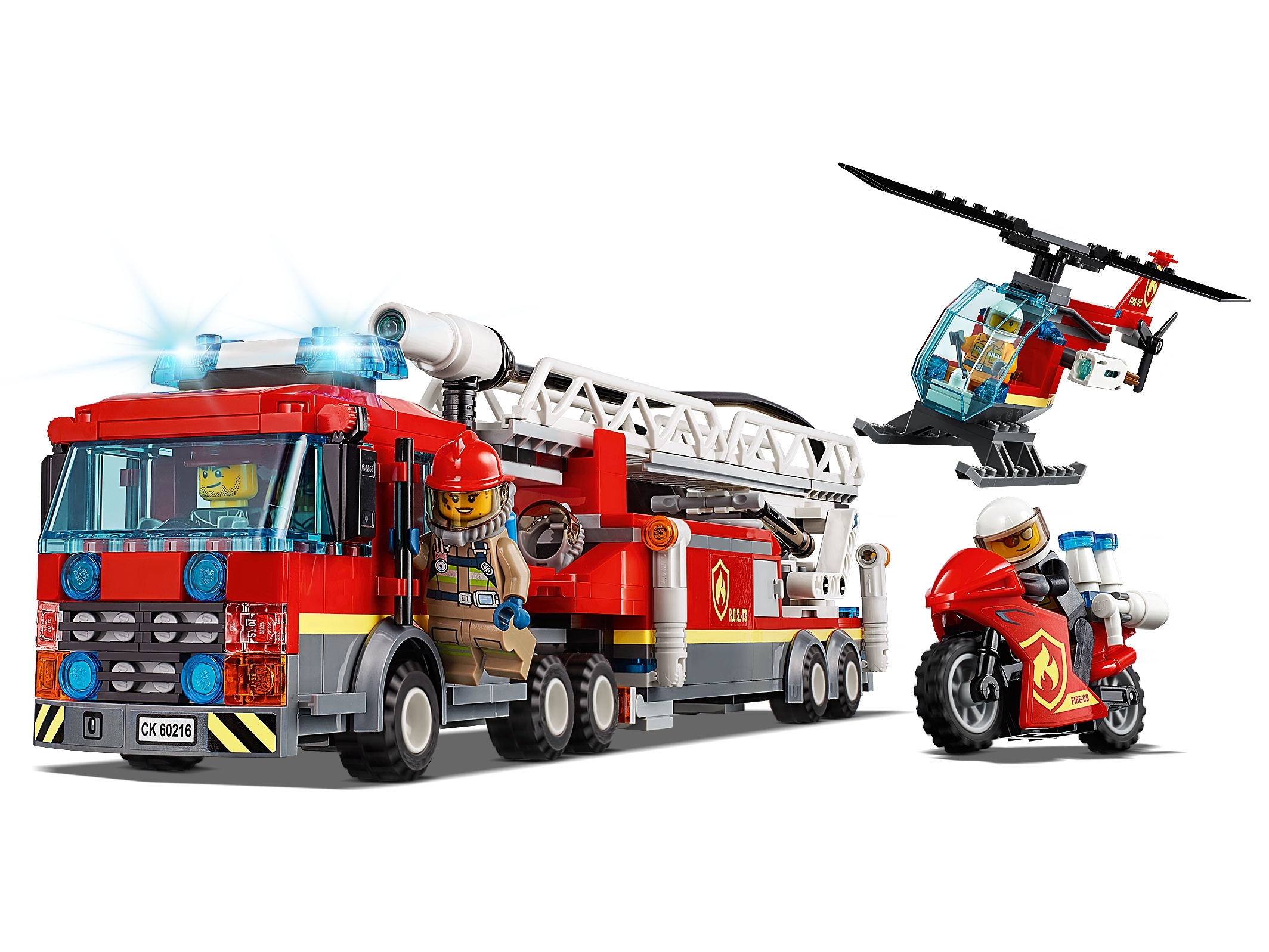 Lego city - brigade des pompiers
