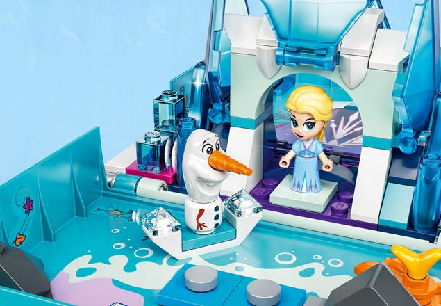 online Shop Adventures Elsa Buy LEGO® Disney™ Official Storybook | Nokk 43189 at the | and US the