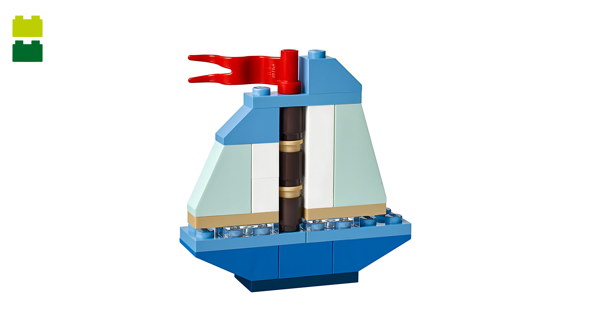 simple lego boat