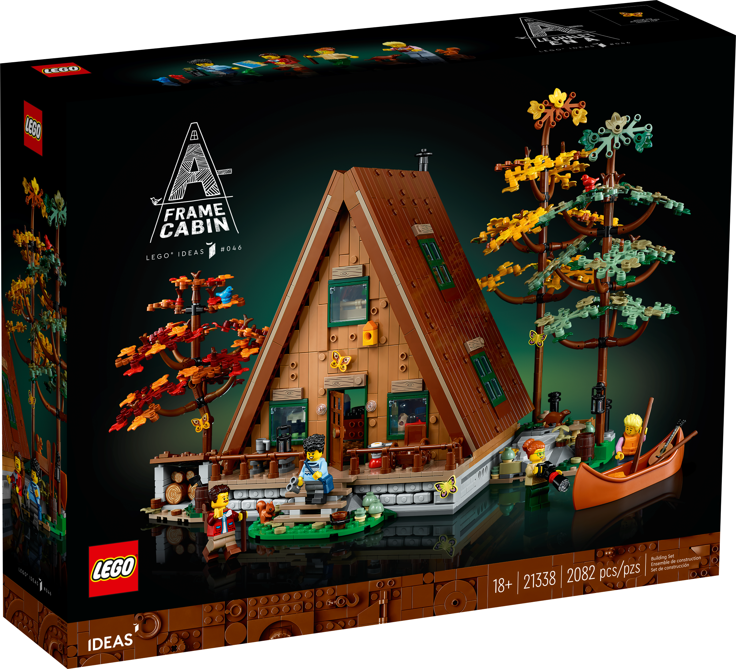 A-Frame Cabin 21338 | Ideas | Buy online at the Official LEGO® Shop US