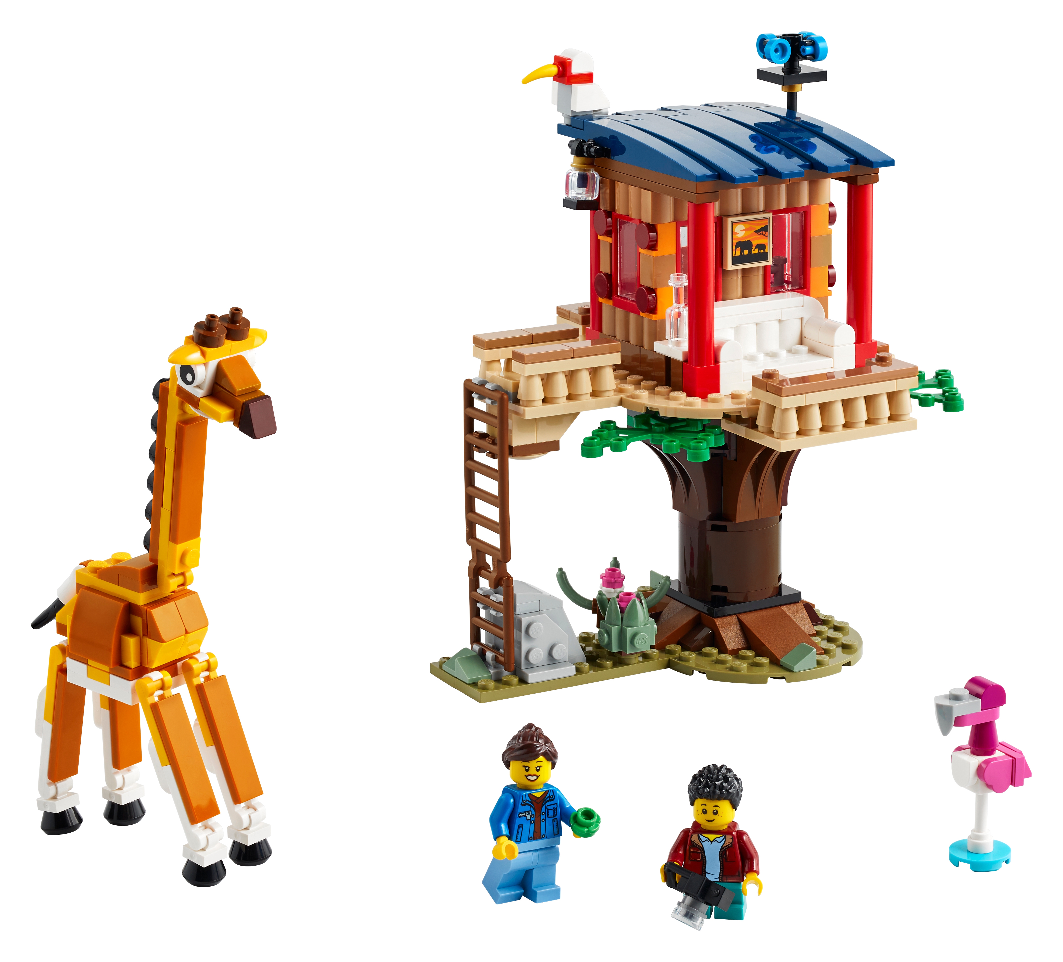 Safari Wildlife Tree House 31116 | Creator 3-in-1 | Buy online at the Official Shop GB