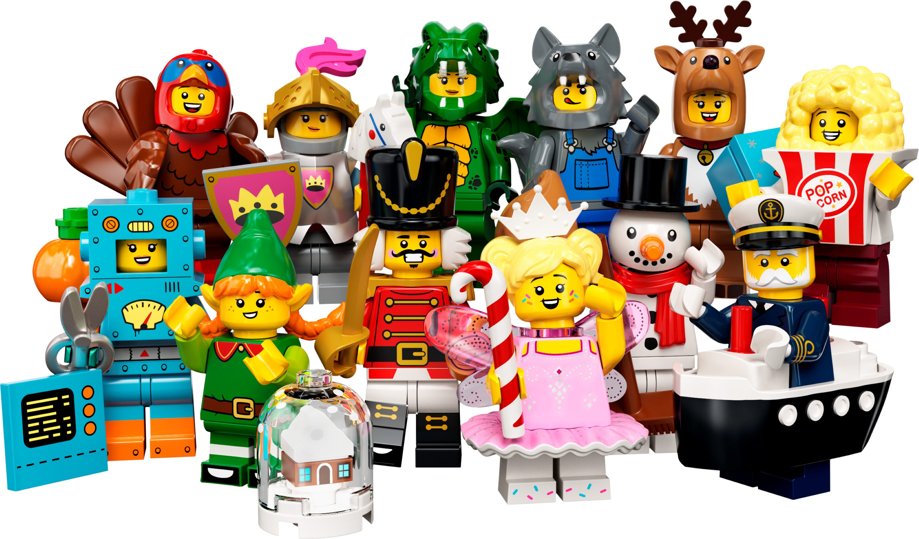 criticus Dwars zitten motor Serie 23 71034 | Minifiguren | Officiële LEGO® winkel NL