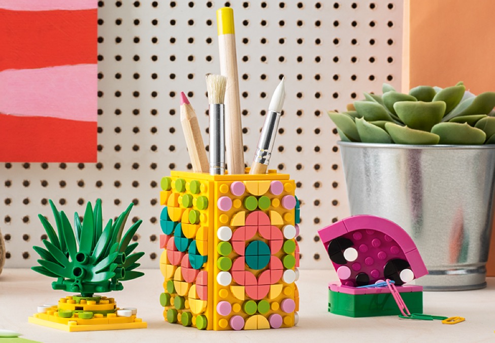 lego pencil holder