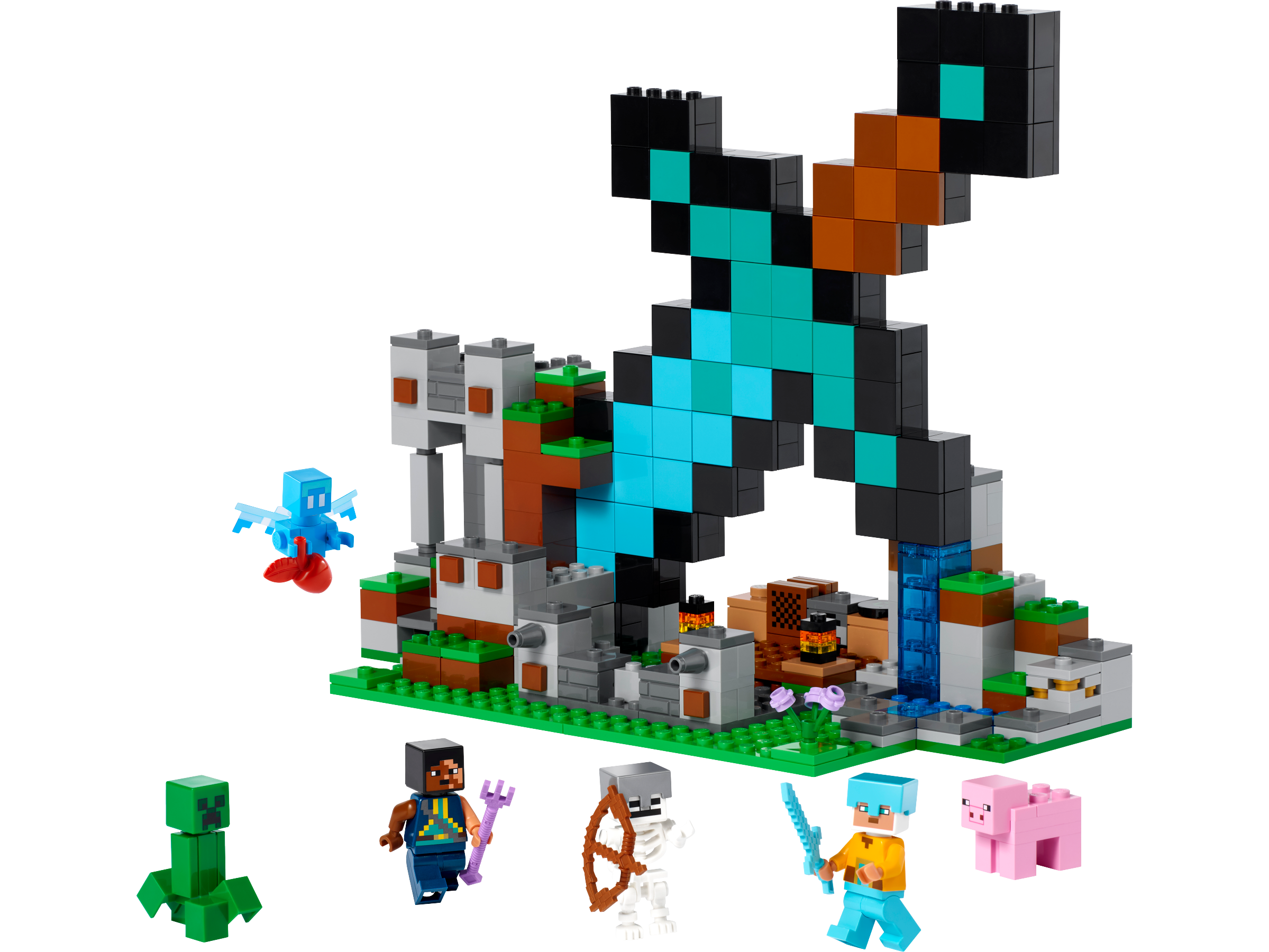 The Sword Outpost 21244 | Minecraft® | Buy online at the Official LEGO®  Shop US