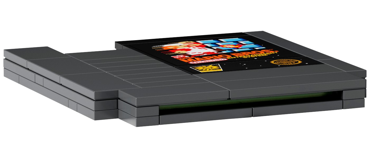 LEGO 71374 NES mod: Custom Zappers & Duck Hunt TV screen! 