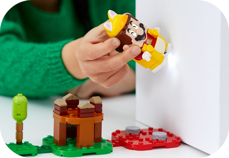 Mario cat lego sale