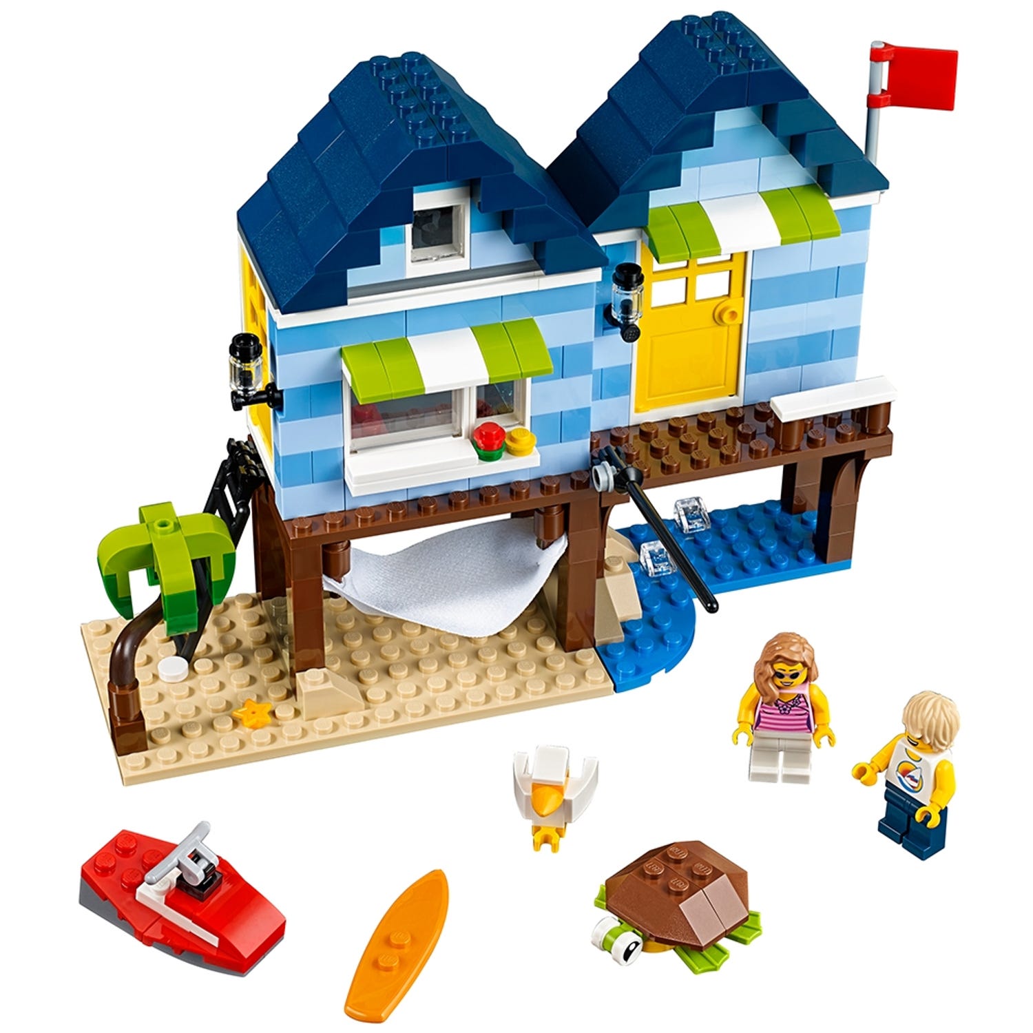 haar Vooraf leven Beachside Vacation 31063 | Creator 3-in-1 | Buy online at the Official LEGO®  Shop US