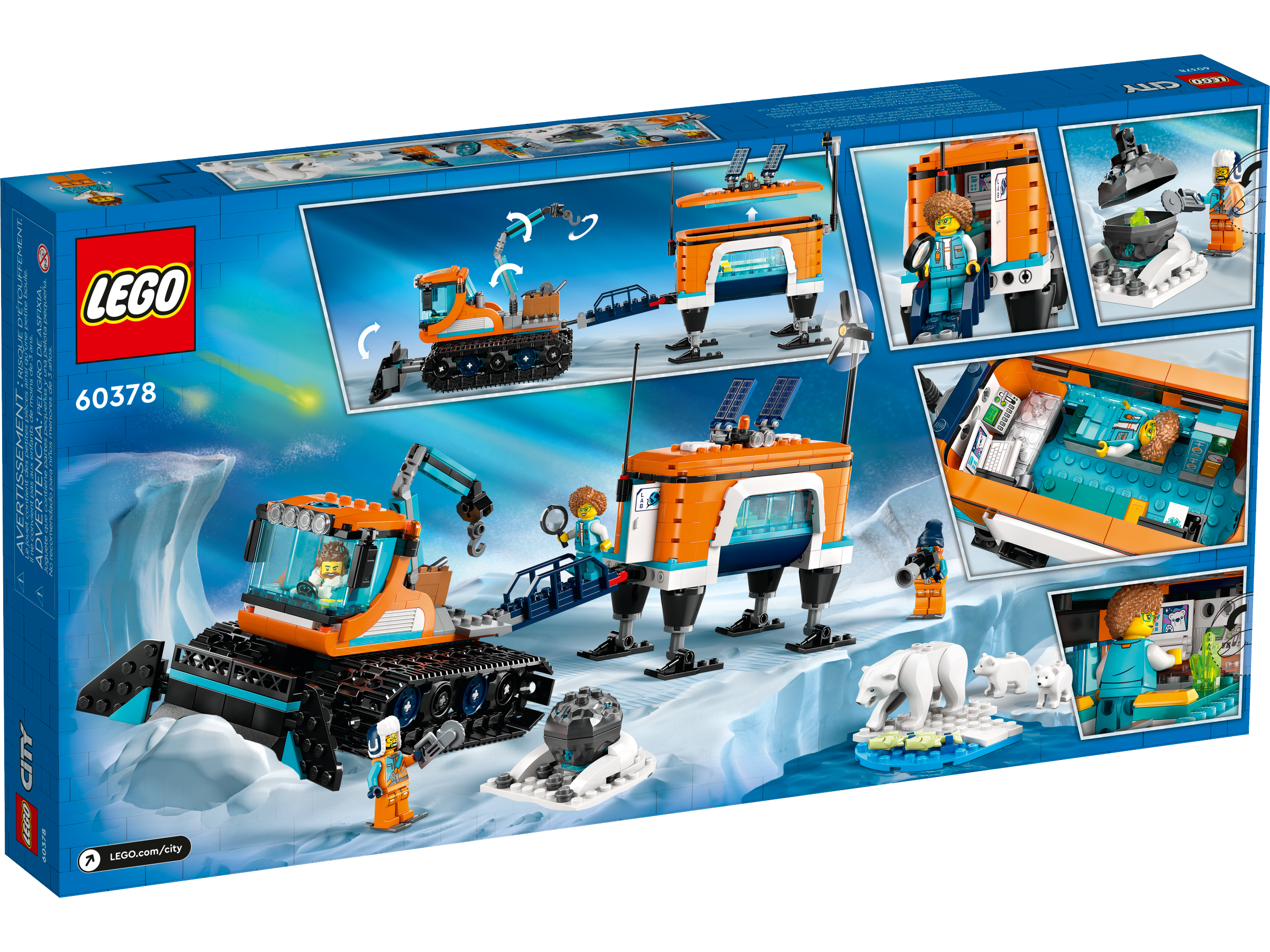 Arctic Explorer Truck and Mobile Lab 60378 | City | Buy online at