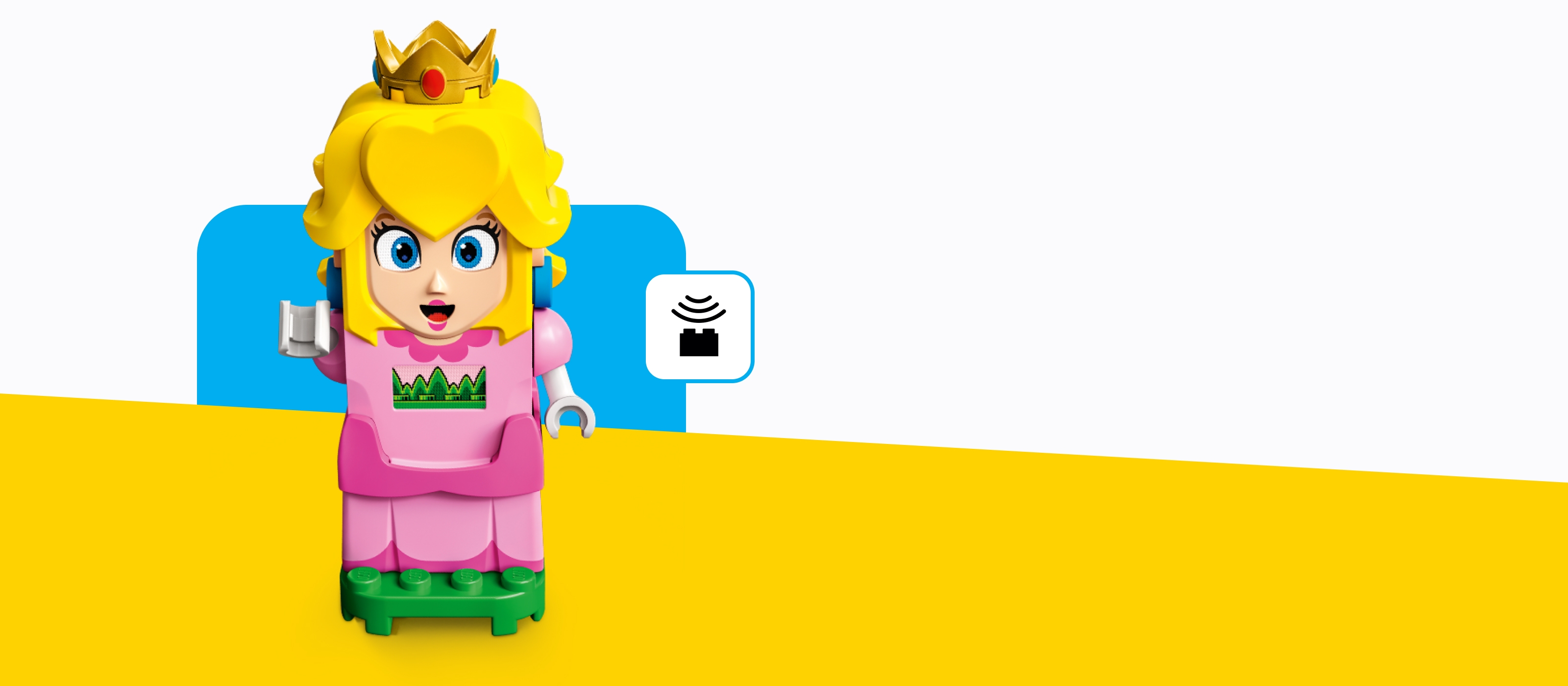 Peach best sale mario lego