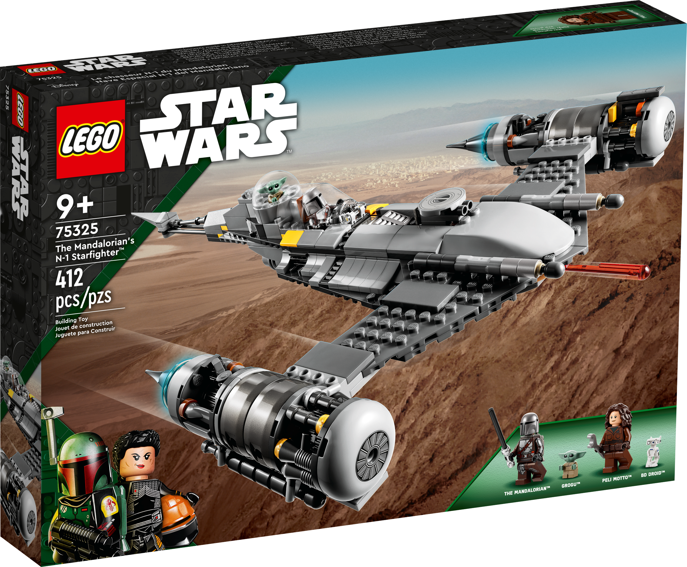 LEGO 75325 The Mandalorian's N-1 Starfighter - LEGO Star Wars - Bricks  Condition New.