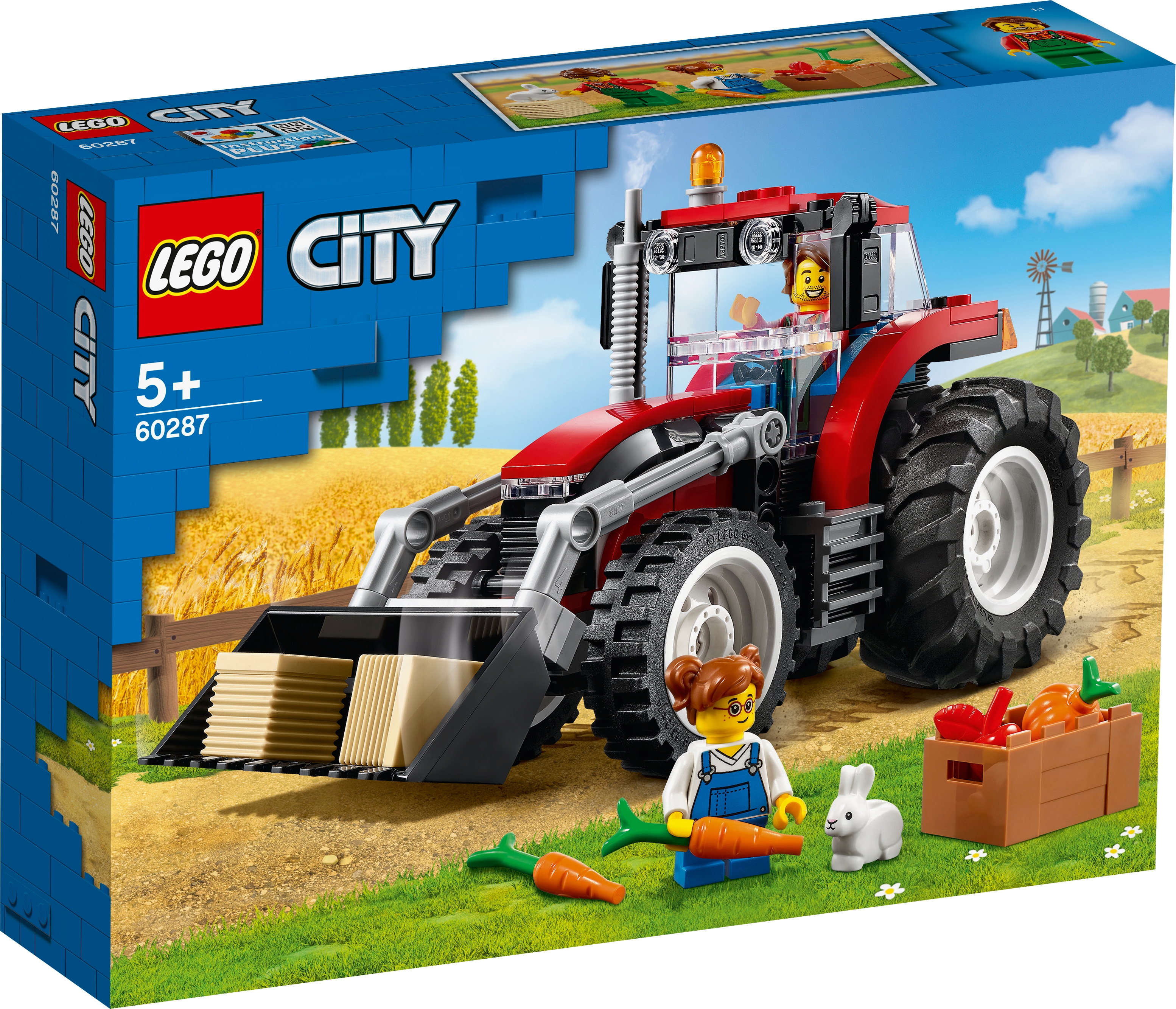 verband bladerdeeg Verscherpen Tractor 60287 | City | Buy online at the Official LEGO® Shop US