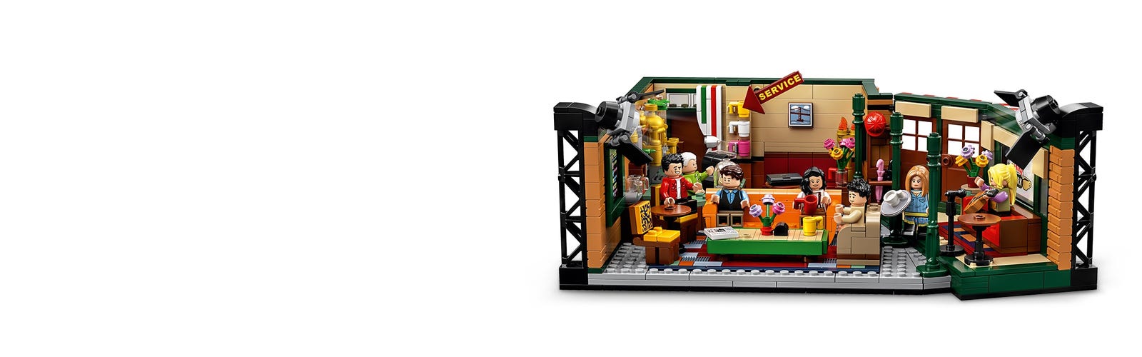 Central Perk 21319 | Ideas | Buy online at the Official LEGO® Shop GB