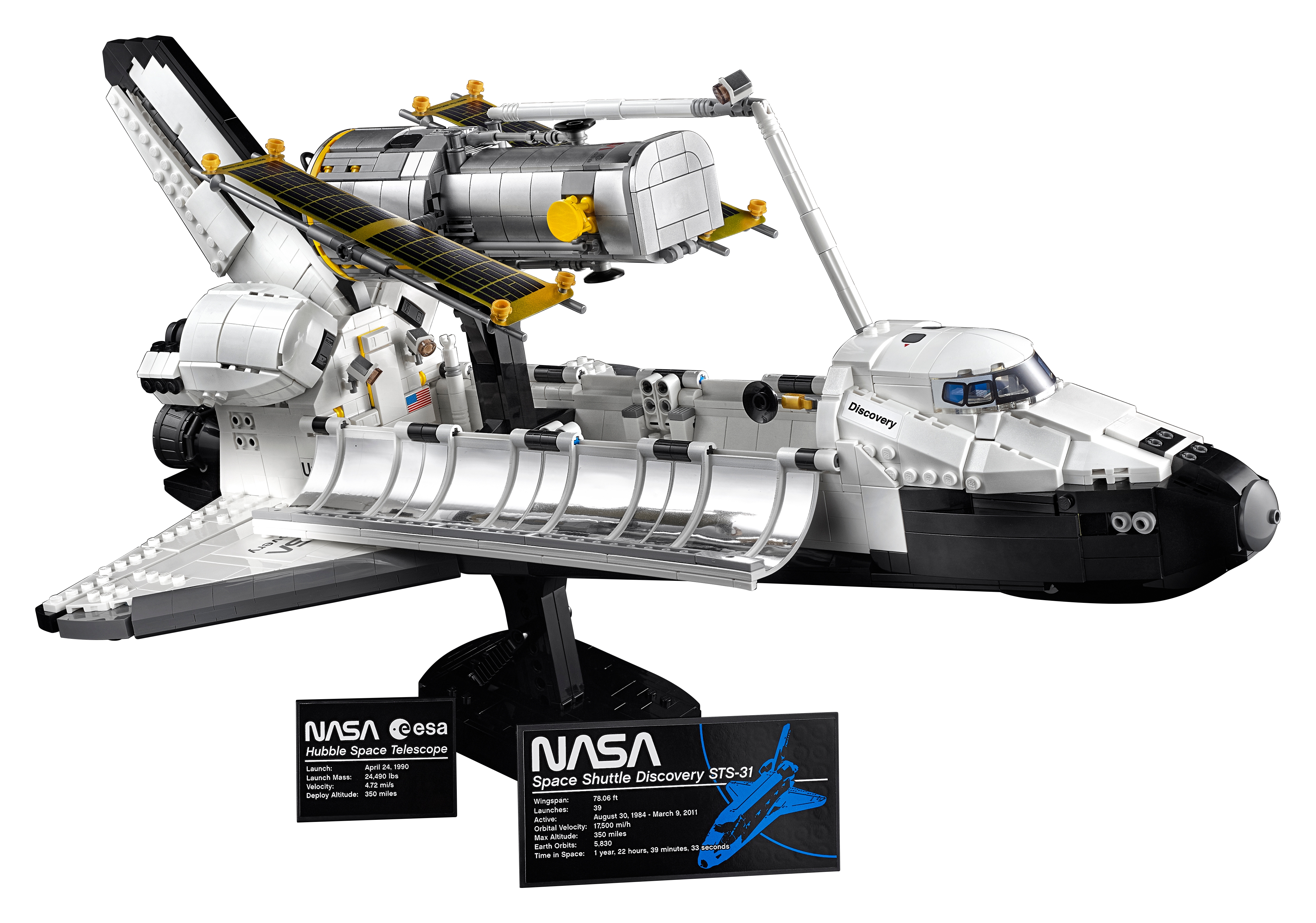 フレッシュシリーズ新登場 LEGO NASA スペースシャトル ディスカバリー