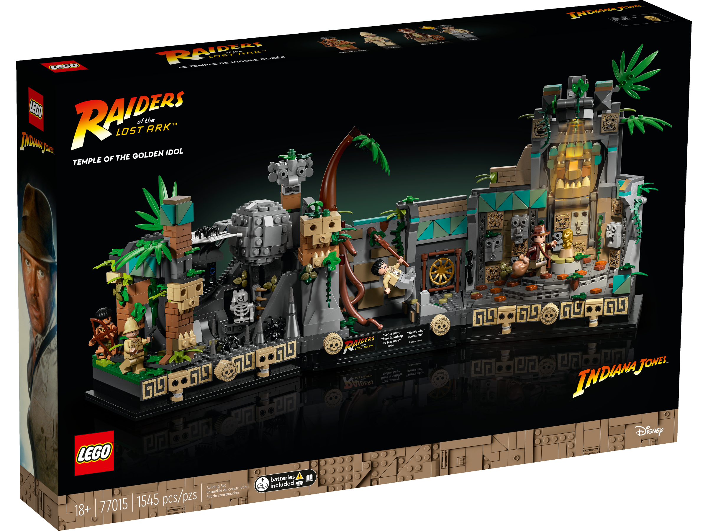 LEGO Indiana Jones Temple of the Golden Idol • Set 77015