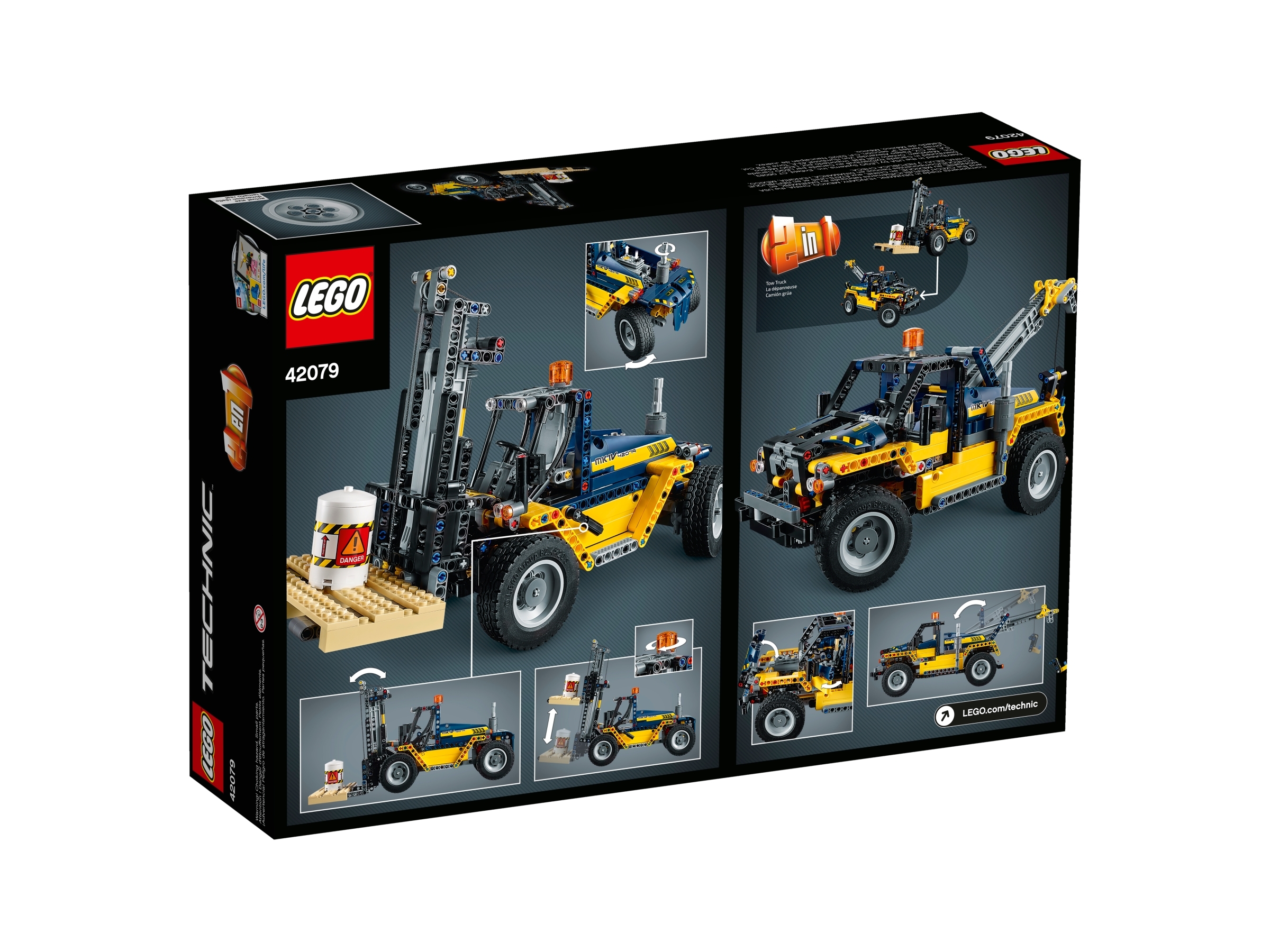 Heavy Duty Forklift 42079 | Technic™ | Buy online at the Official 