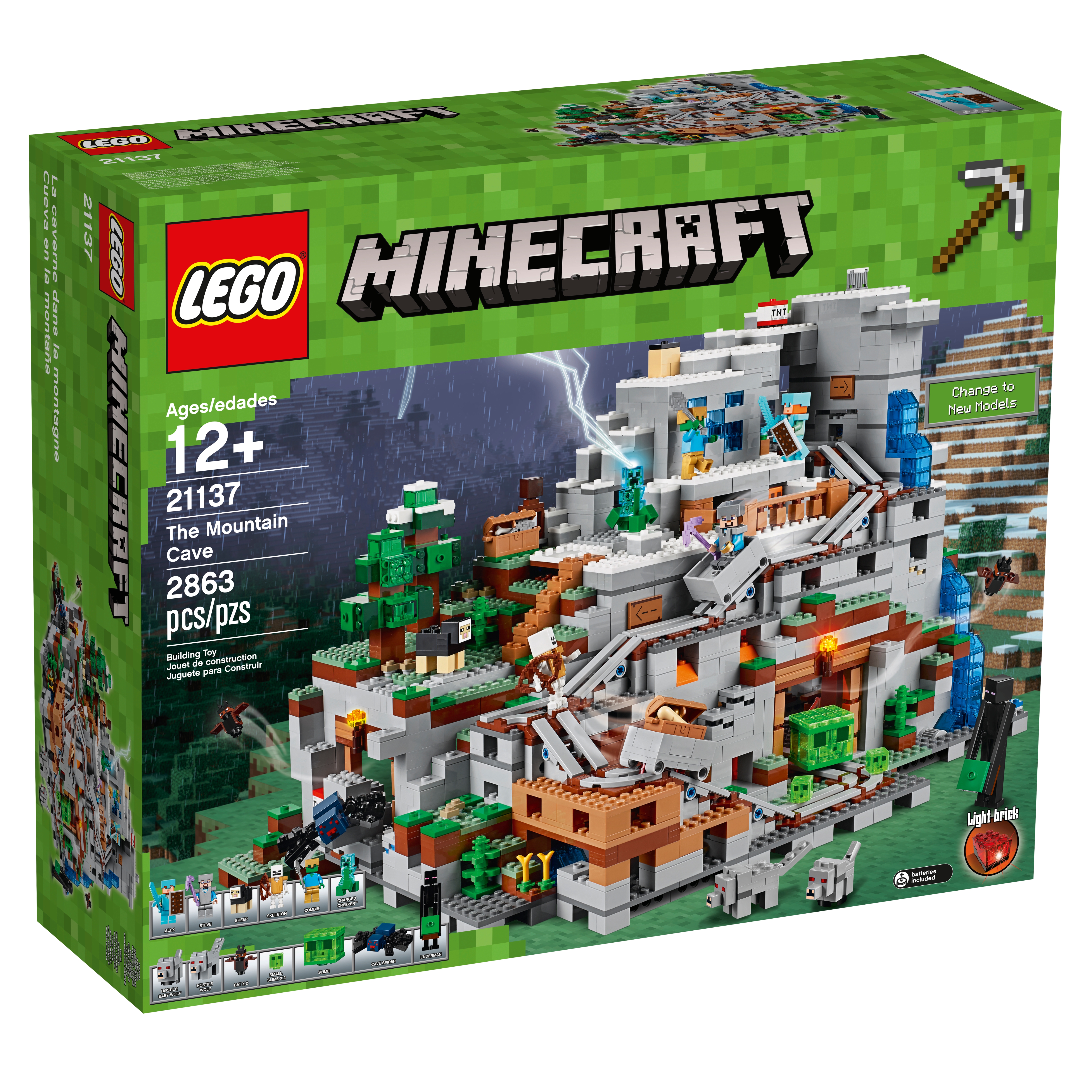 lego minecraft mountain cave price