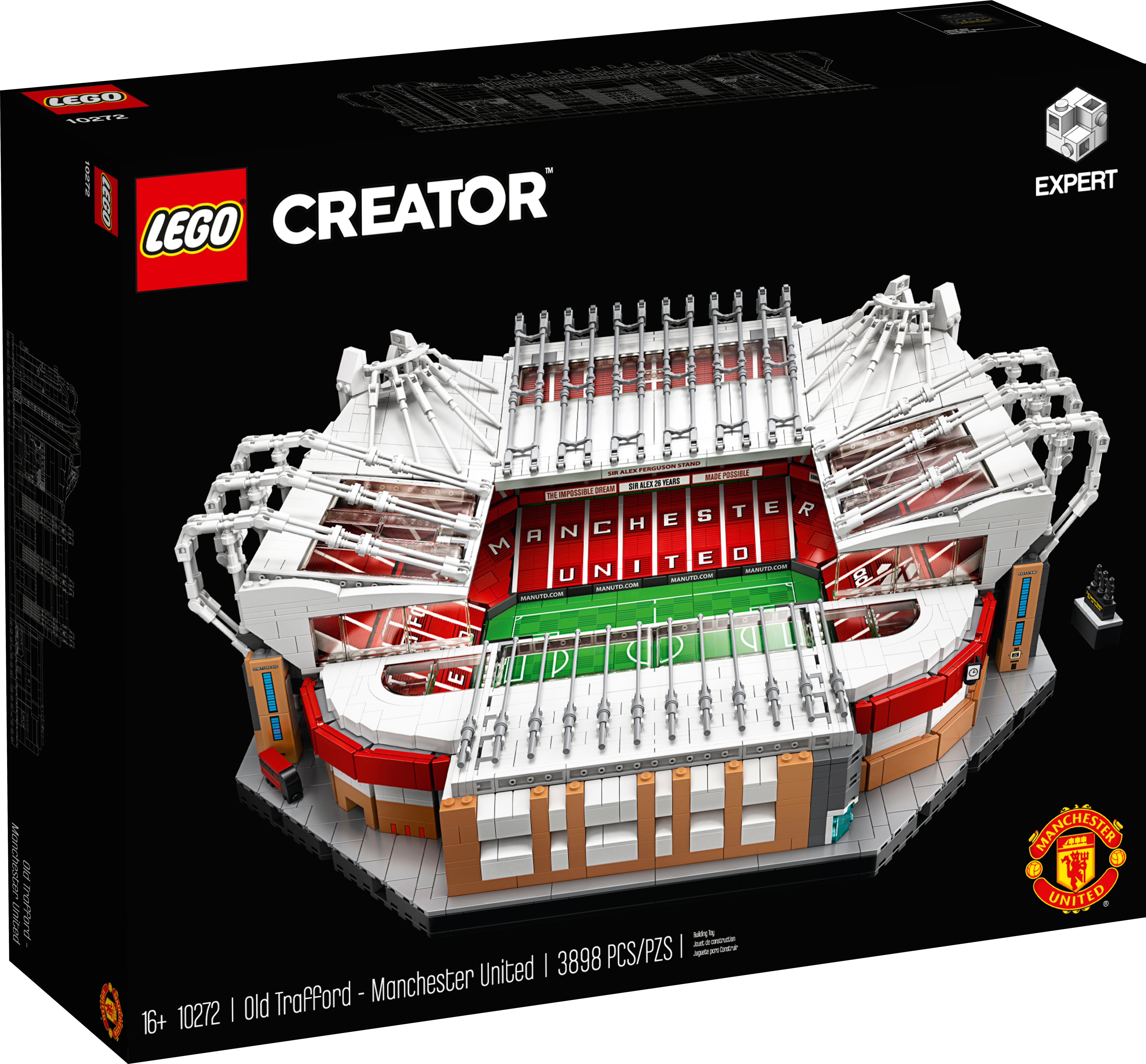 recorder rook aanvulling Old Trafford - Manchester United 10272 | LEGO® Icons | Buy online at the  Official LEGO® Shop US