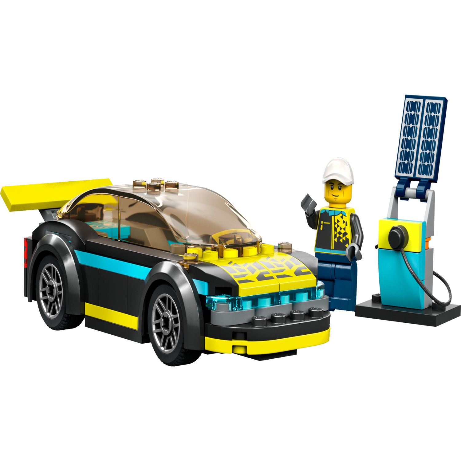 LEGO City Electric Sports Car Building Toy for Kids 60383 