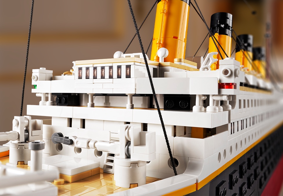 Barco titanic lego online