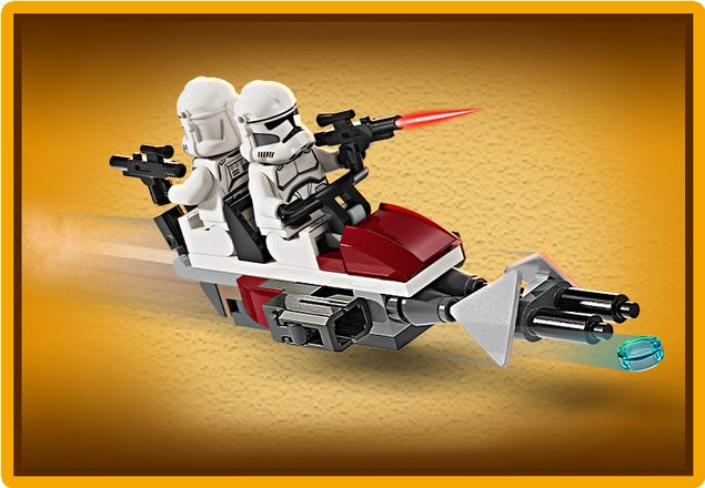 Star Wars: 75372 Clone vs Droid Battle Pack info (from PromoBricks) :  r/Legoleak