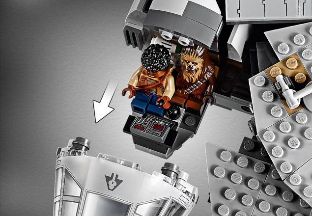 LEGO Star Wars 75257 Faucon Millenium