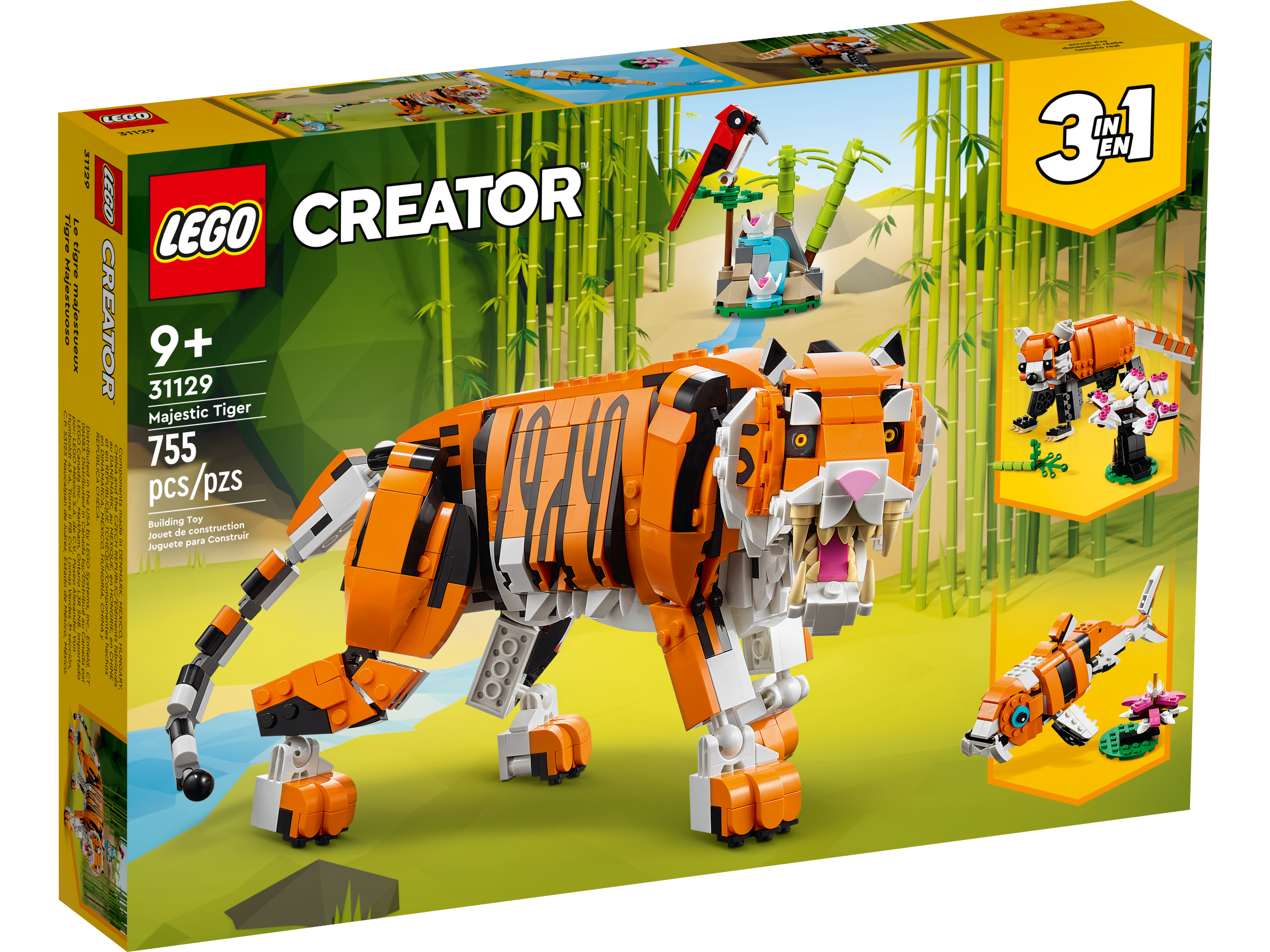 Majestic Tiger 31129, Creator 3-in-1