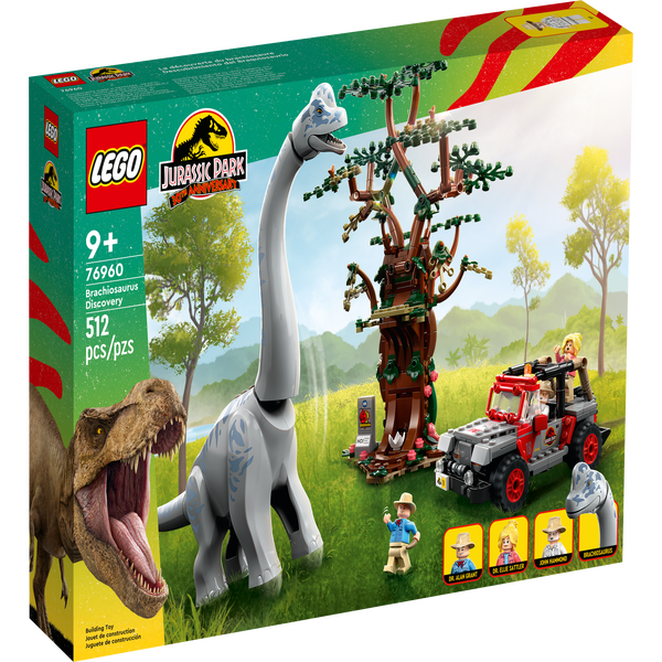 Building Kit Lego Jurassic World - Giganotosaurus and Therizinosaurus  Attack, Posters, gifts, merchandise
