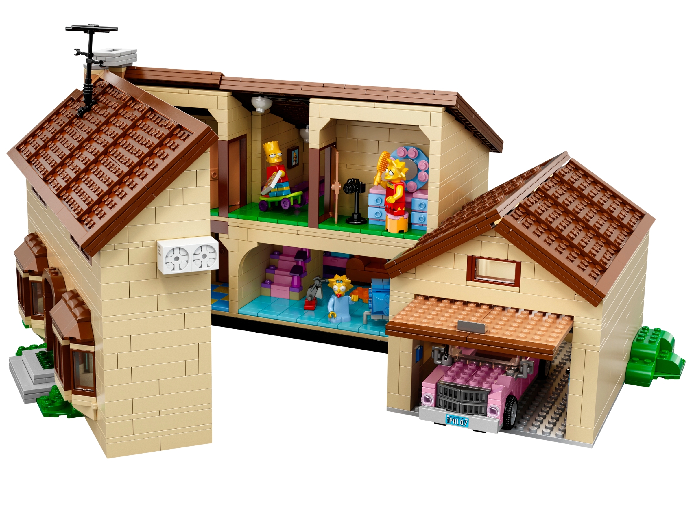 simpsons lego house cheap