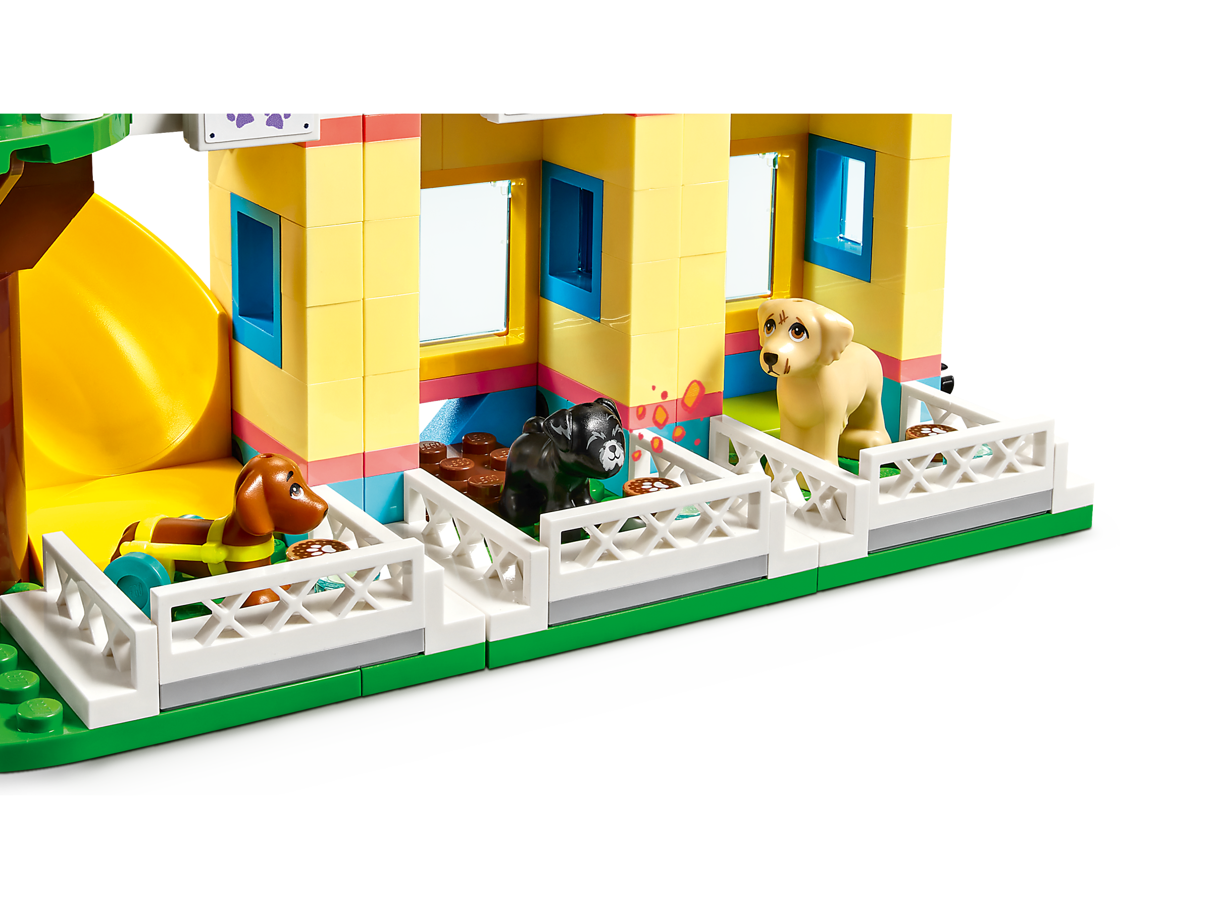 LEGO Friends 41727 pas cher, Le centre de sauvetage canin