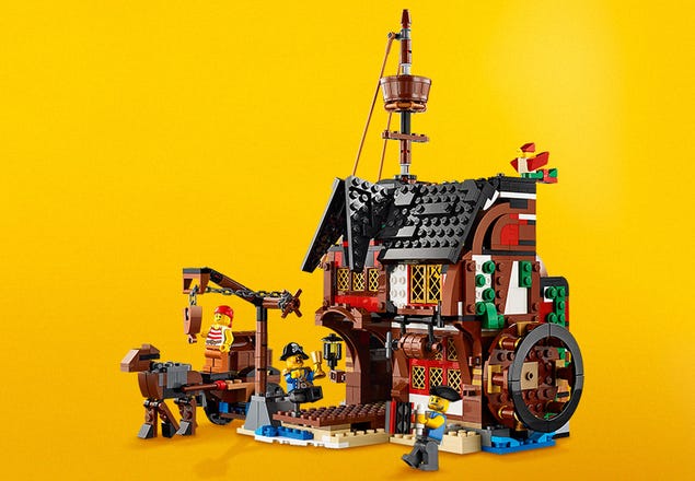 Bateau Lego Petit Pirate - Taverne du Pirate