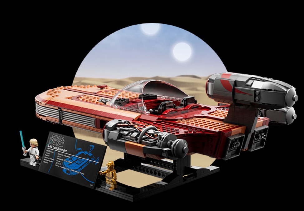 Luke Skywalker's Landspeeder™ 75341 | Star Wars™ | Buy online at 