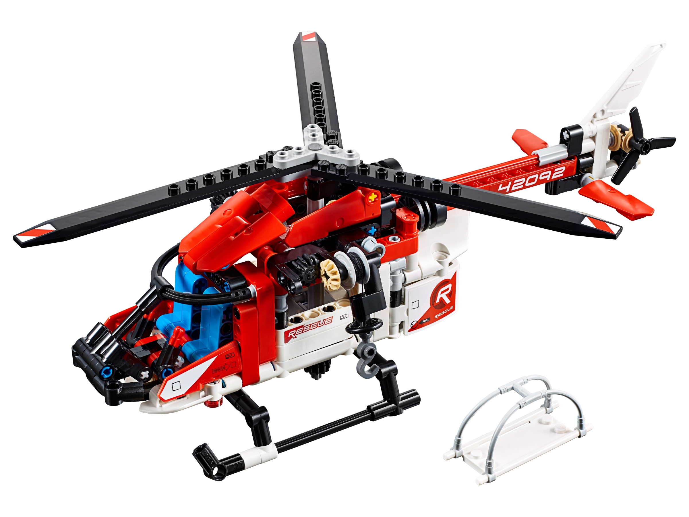red lego helicopter