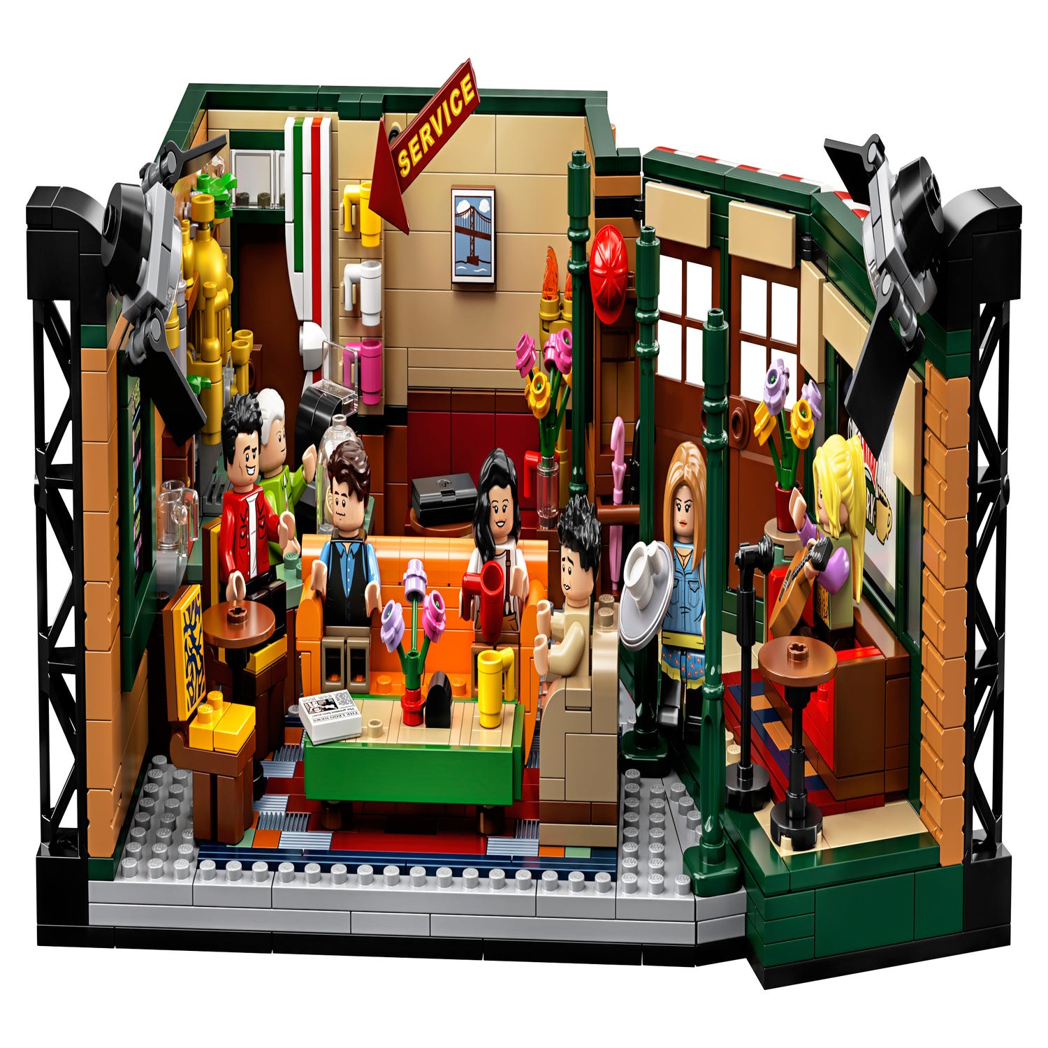 Central Perk Ideas Buy Online At The Official Lego Shop Us