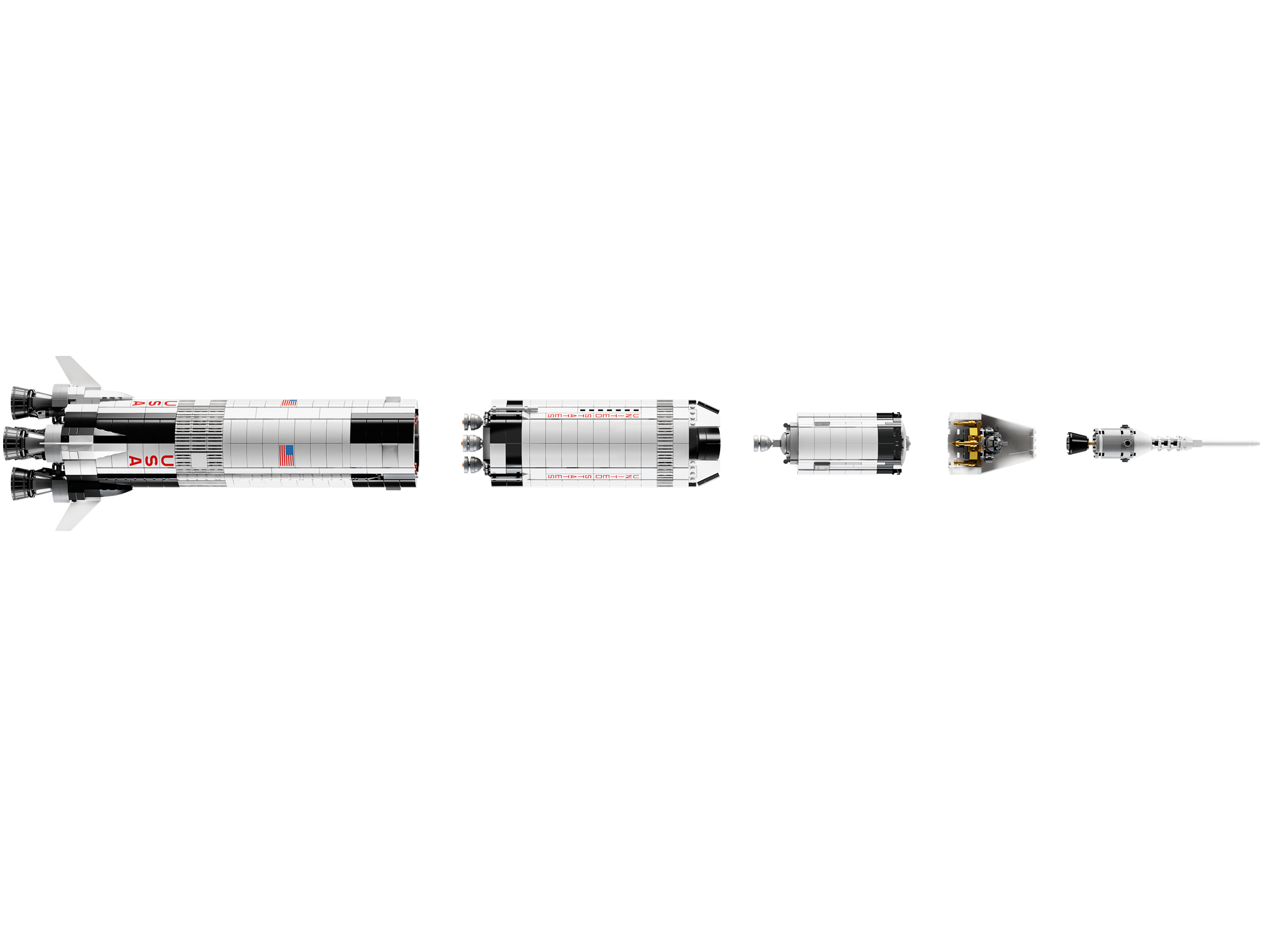 LEGO® NASA Apollo Saturn V 92176 