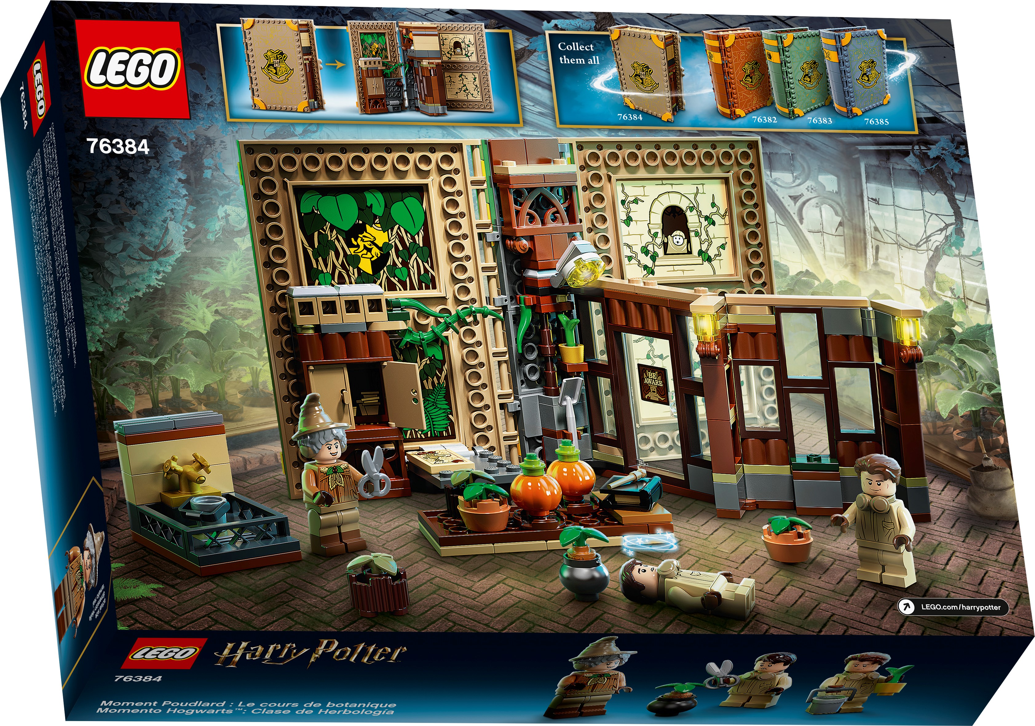 LEGO® Harry Potter™ 76384 Poudlard : Le cours de botanique, Livre avec  Cedric Diggory, Neville Londubat et le professeur Chourave - Cdiscount Jeux  - Jouets