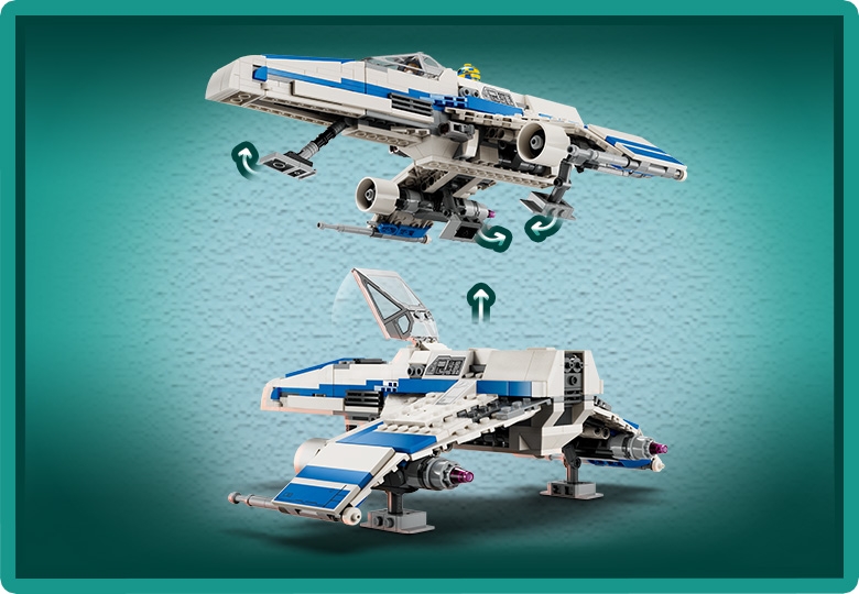 New Republic E-Wing™ vs. Shin Hati's Starfighter™ 75364 | Star Wars™ | Buy  online at the Official LEGO® Shop US