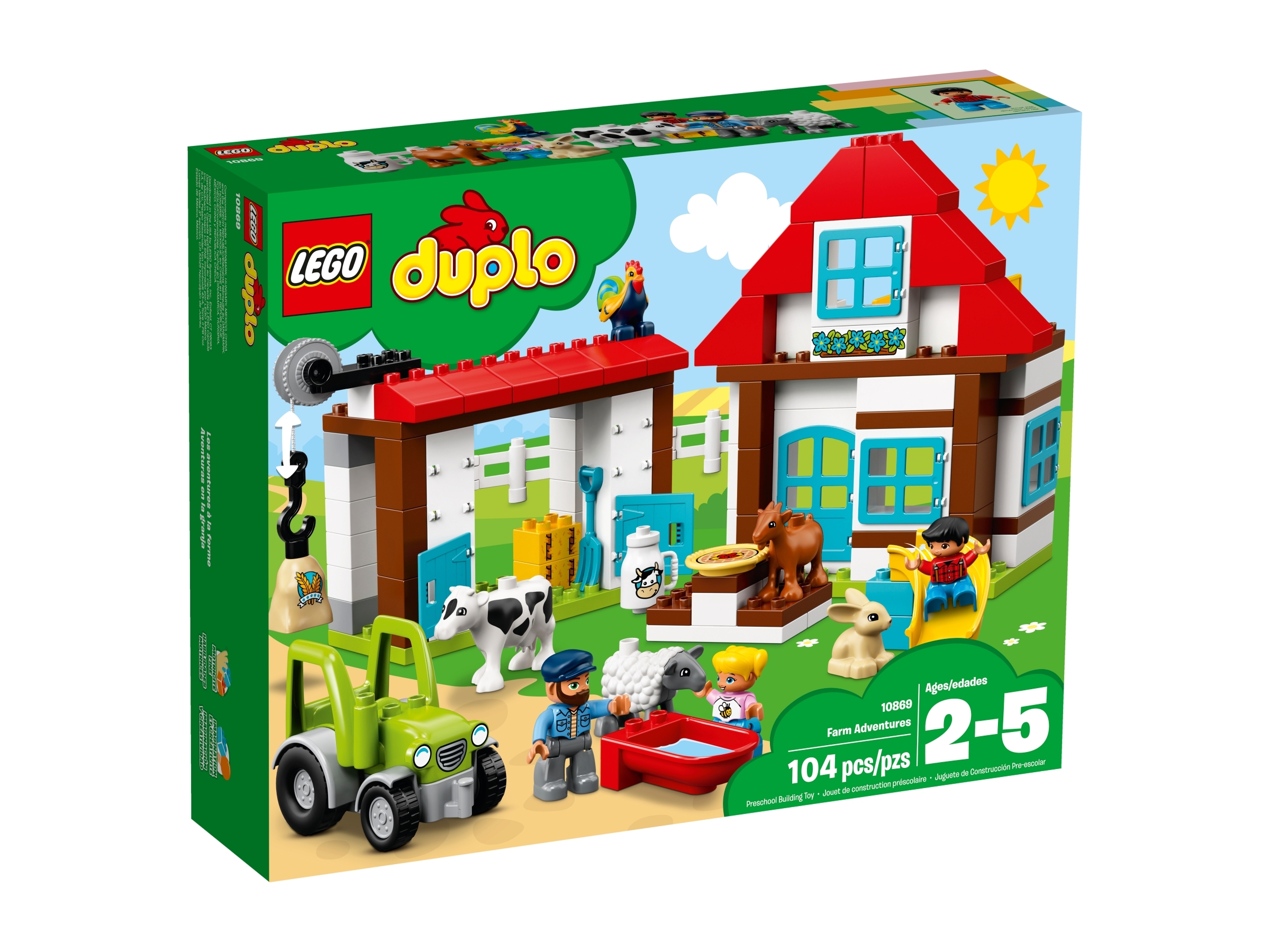 Ausflug Auf Den Bauernhof 10869 Duplo Offiziellen Lego Shop De