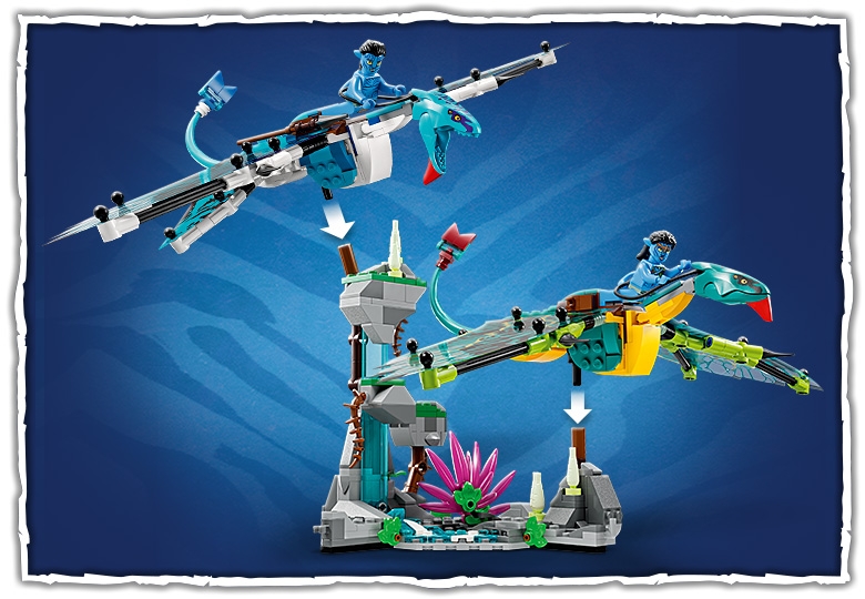 Jake & Neytiri's First Banshee Flight 75572 | LEGO® Avatar | Buy