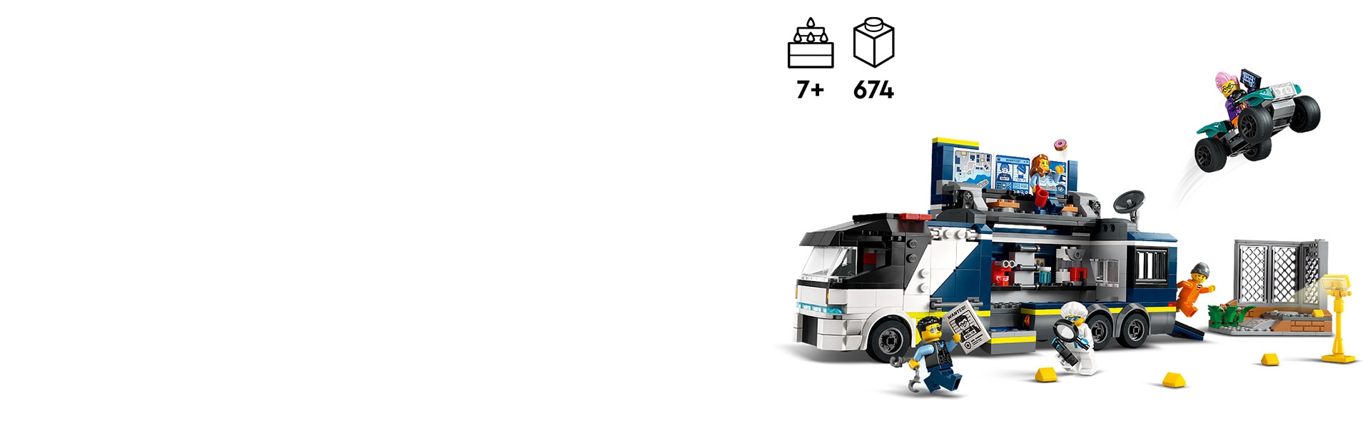 Lego agents online truck