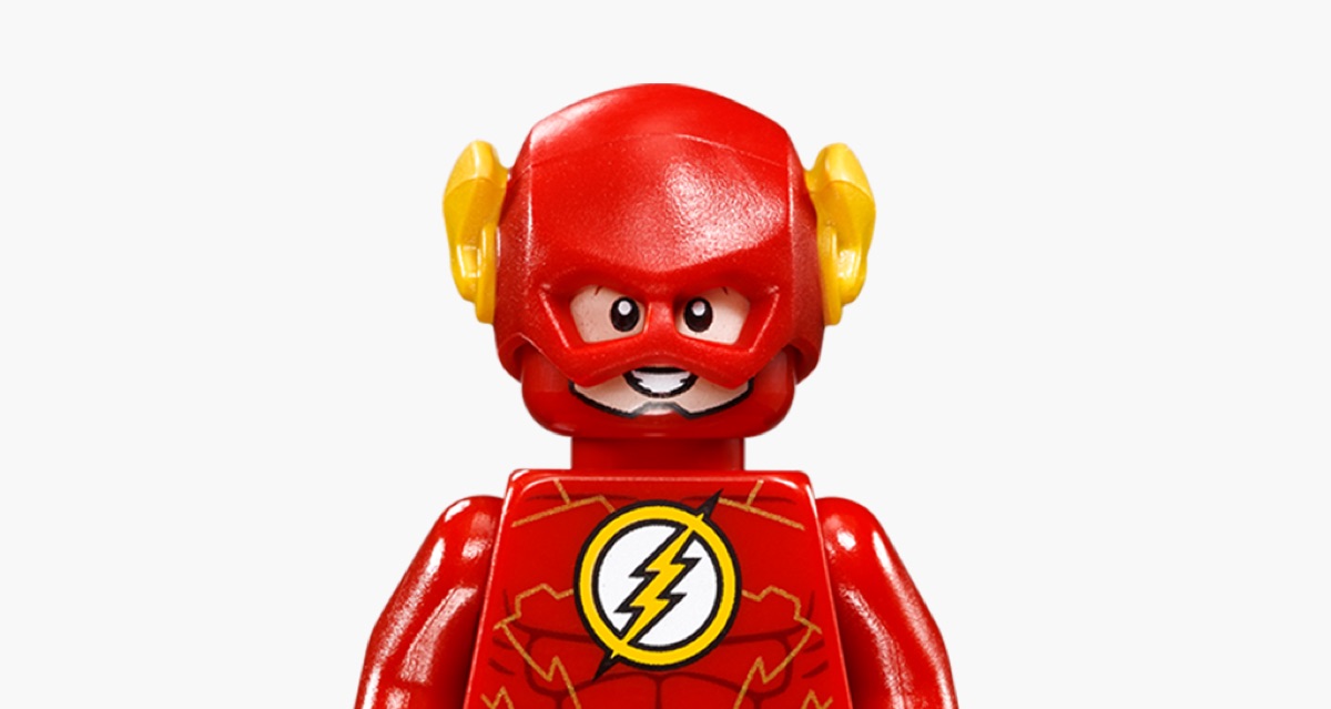 lego justice league flash minifigure