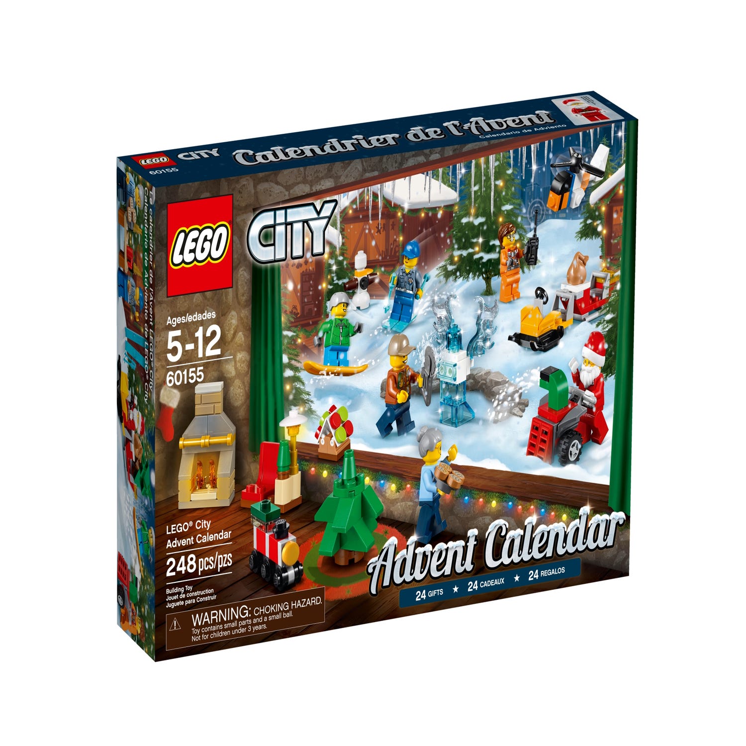Le calendrier de l'Avent LEGO® City 60155 | City | Boutique LEGO