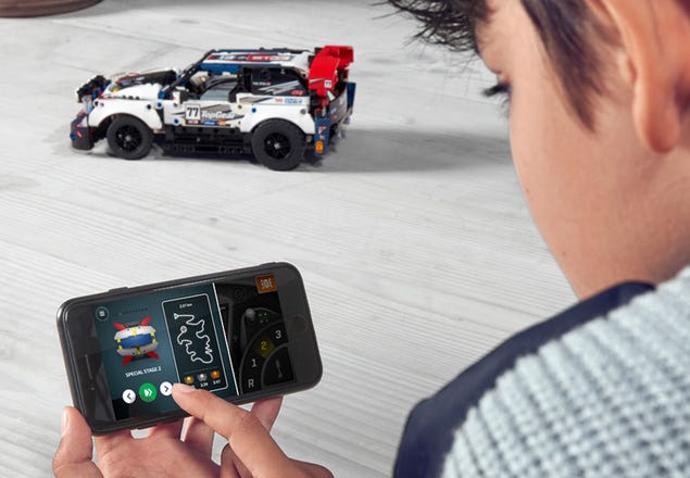 LEGO Technic: App-Controlled Top Gear Rally Car RC Toy (42109) Toys - Zavvi  US