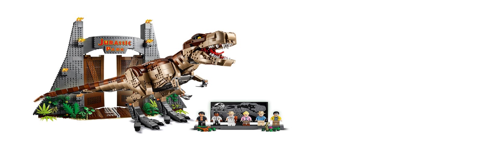 LEGO Jurassic World Jurassic Park: T.rex Rampage Set 75936 - US