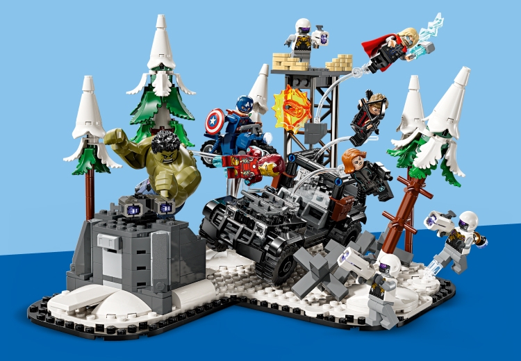 Sets de lego de avengers online