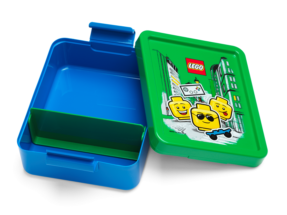  Lego Minifigures Boys Girls Soft Insulated School Lunch Box  (One Size, Lego Minifigures) : Toys & Games